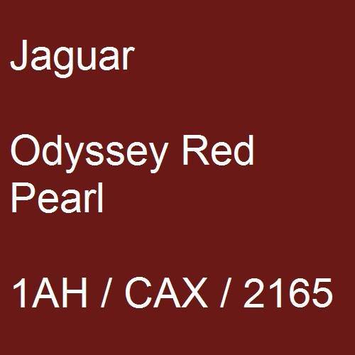 Jaguar, Odyssey Red Pearl, 1AH / CAX / 2165.